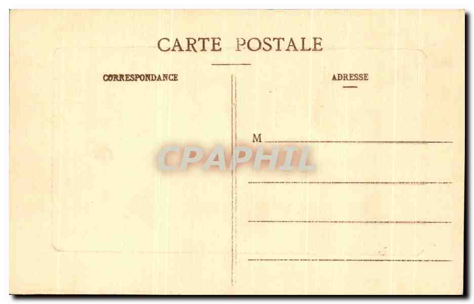 CPA Interieur de L'Eglise La Haye Descartes  — Rückseite