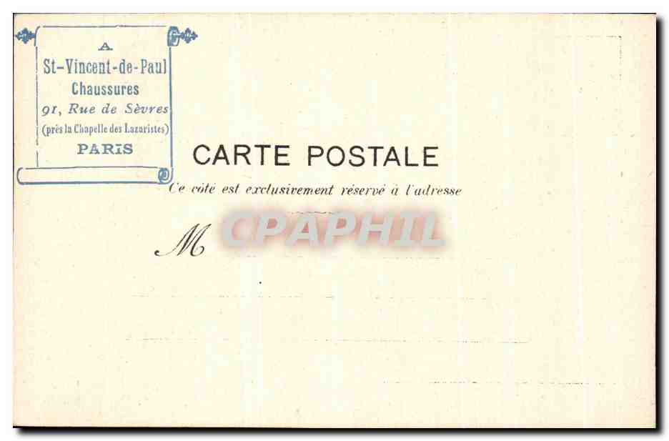 CPA Fete Printaniere fantaisie Femme — Rückseite