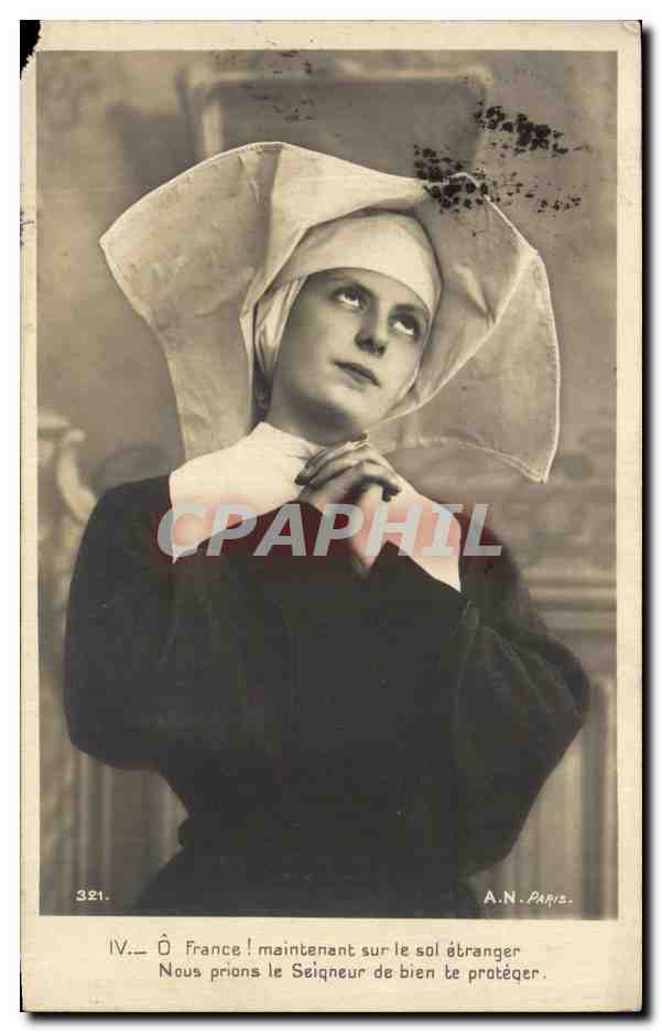 CPA Femme Religieuse