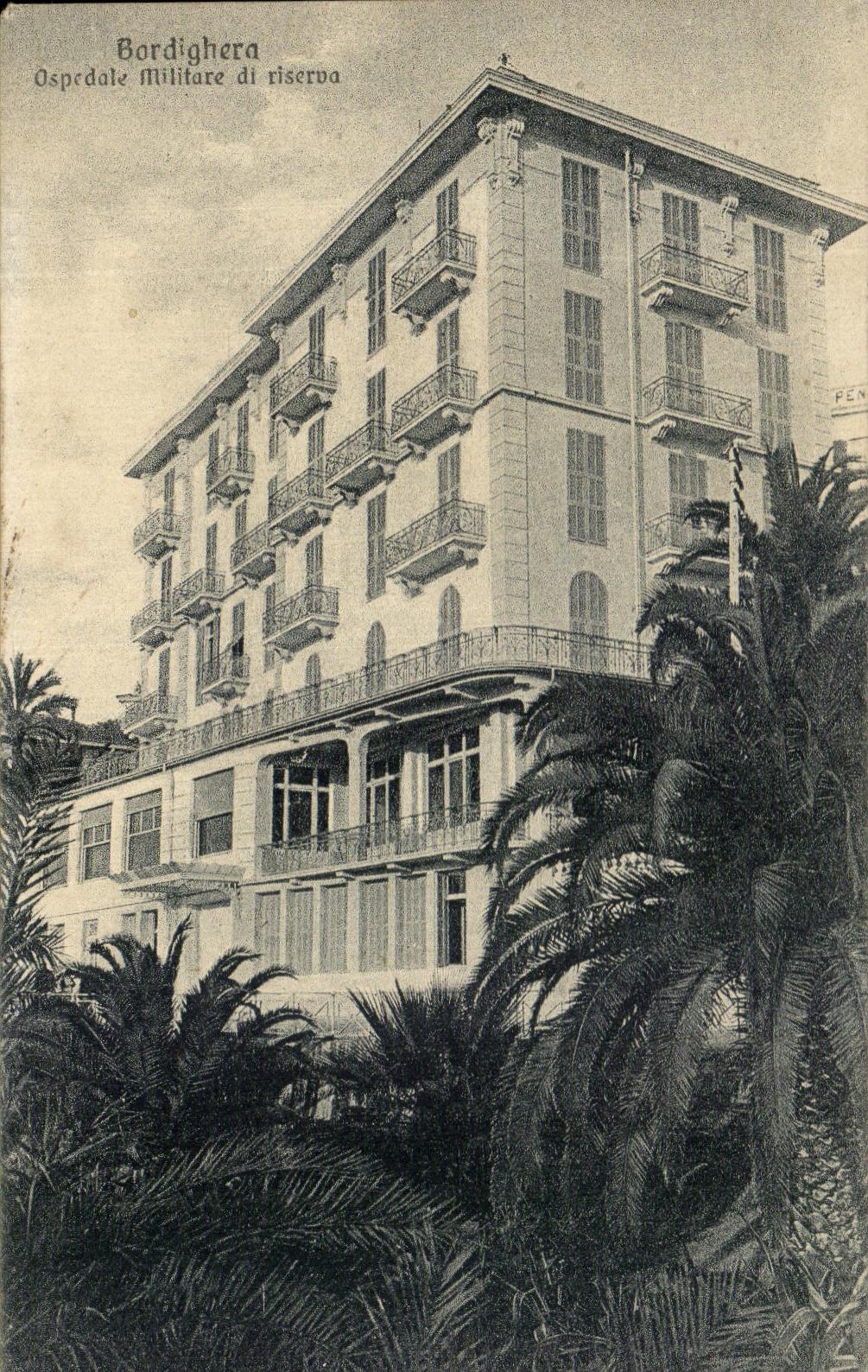 CPA Bordighera Ospedale militare di riserva