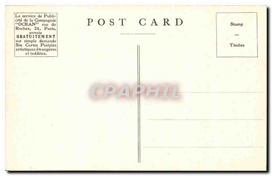 CPA Irlande Holy cross Abbey Cpunty Tipperary — Back
