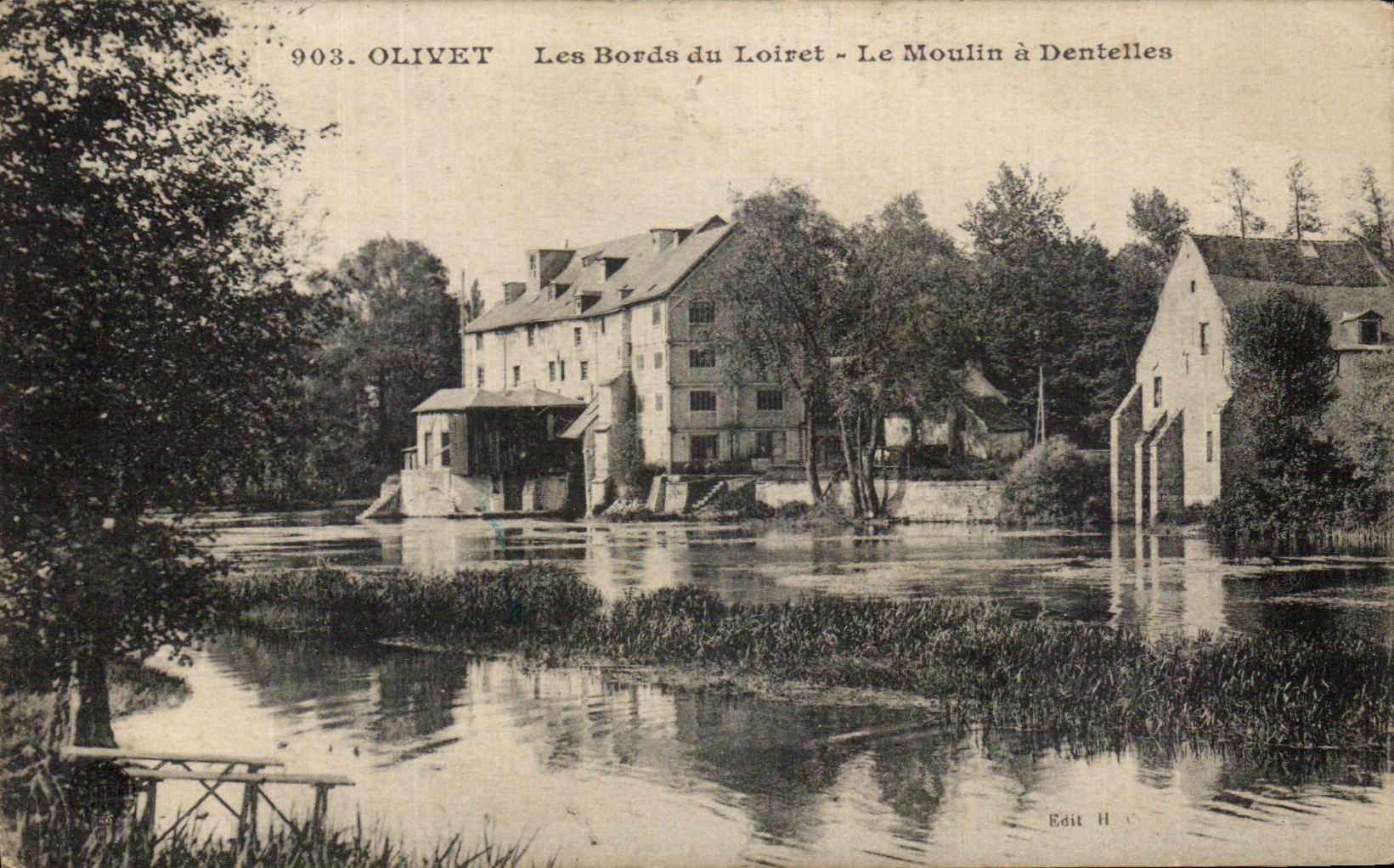 Olivet - Die Ufer des Loiret - Die Spitzenmühle - Edit H.C.