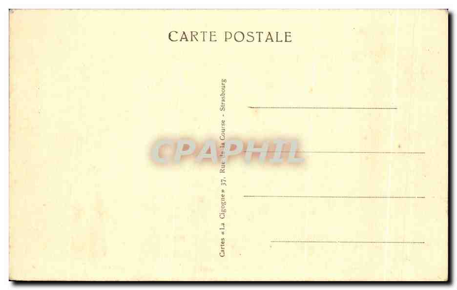 Annecy — Château des Ducs de Nemours et Quai de la Tournette — Cartes « La Cigogne » — Reverso