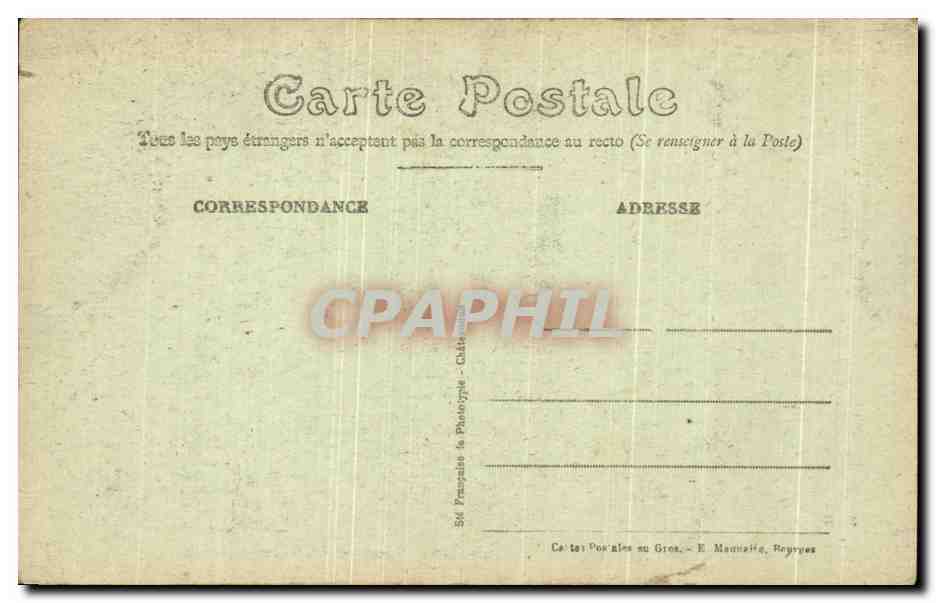 CPA Bourges Cathedrale Poltail Central La Resurection Et La Jugement — Rückseite