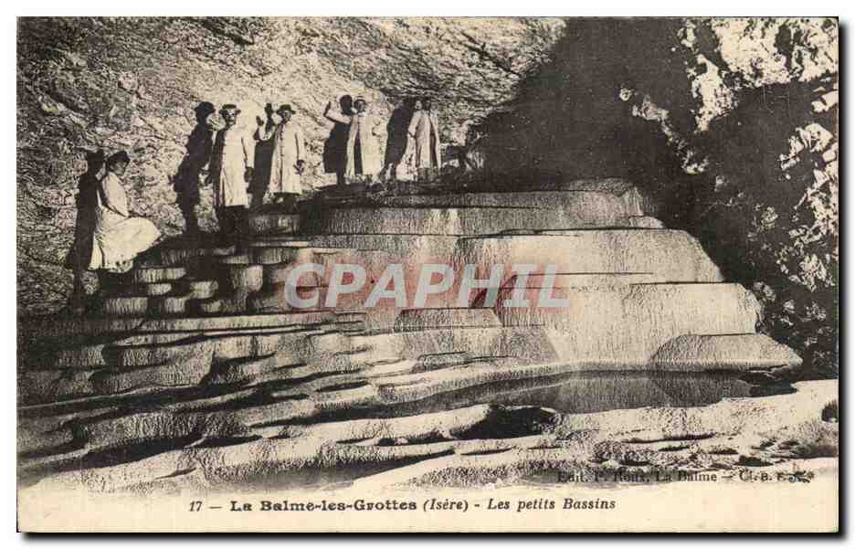La Balme-les-Grottes (Isère) — Les petits Bassins — Éditeur P. Huit, Cl. 8
