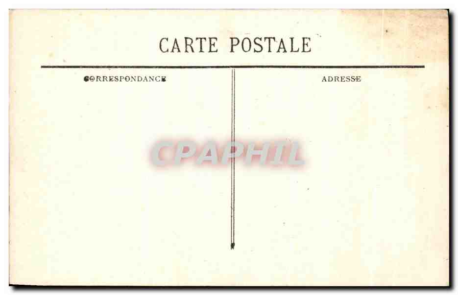 CPA Bordeaux La Grosse Cloche — Verso