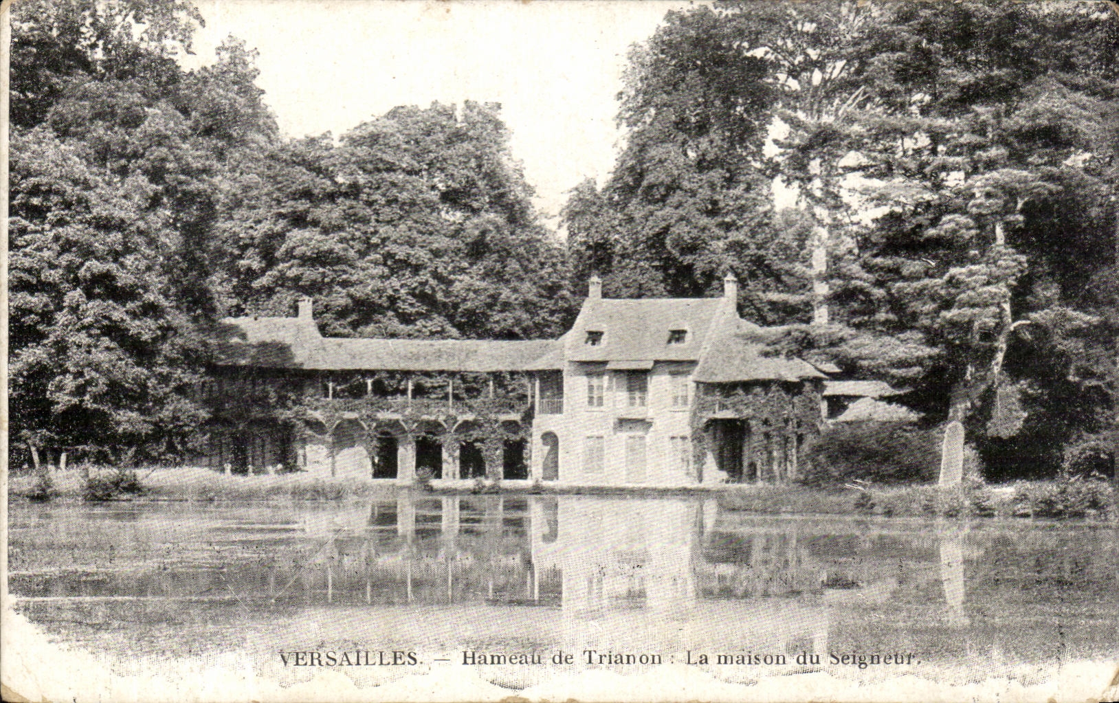 CPA Versailles Jamean De Trianon La Maison Du Seigneur