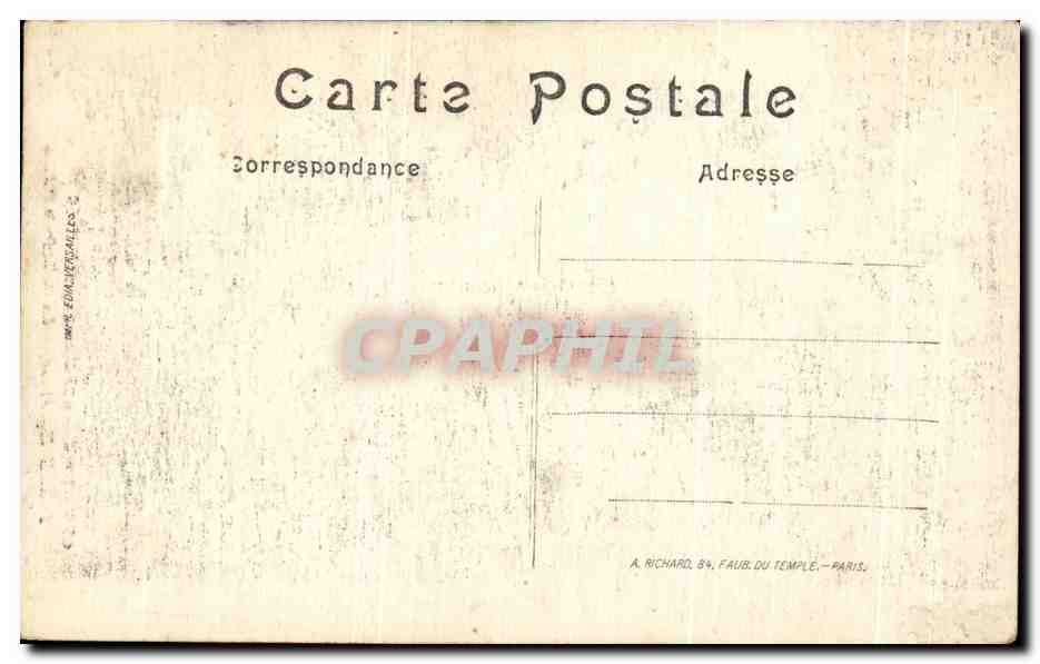 CPA La Grande Guerre Thann La Cathedrale — Rückseite