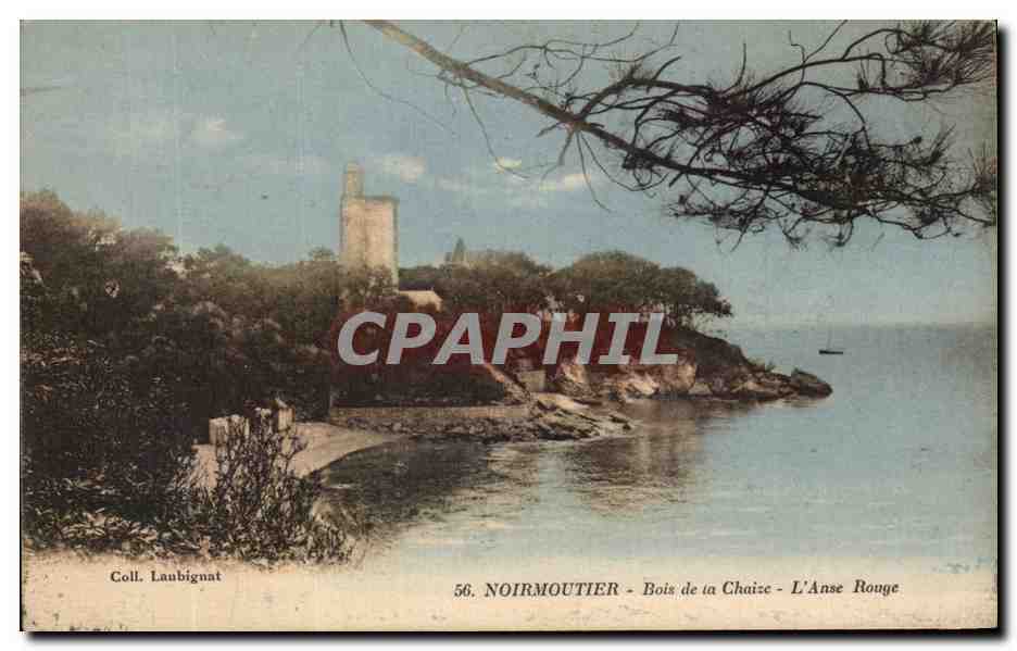 CPA Noirmoutier Bois de la Chaize L'Anse Rouge
