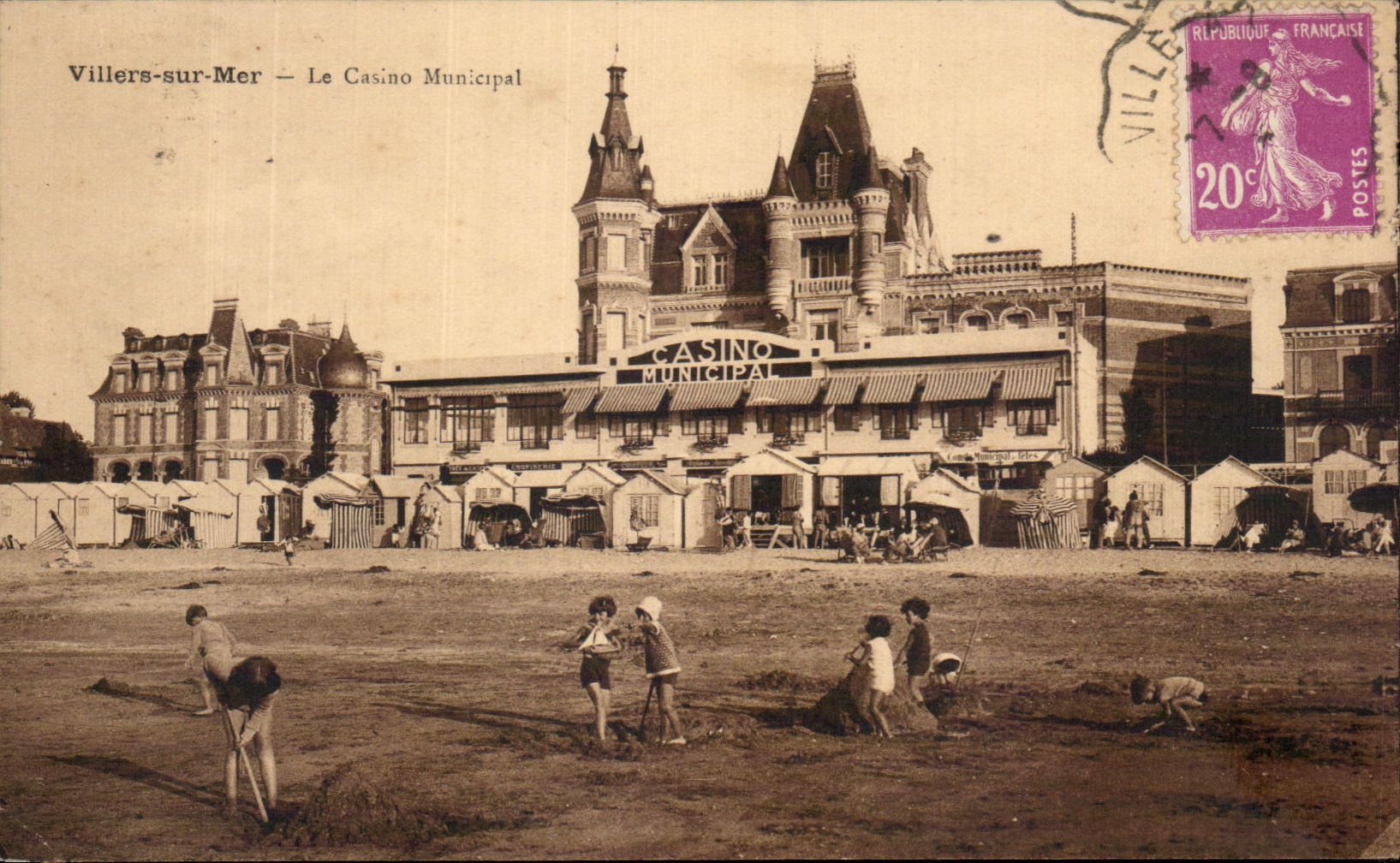 CPA Villers sur Mer Le Casino Municipal