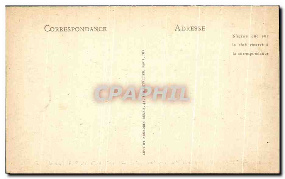 CPA Vezelay Basilique de la Madeleine Lateral droit — Verso