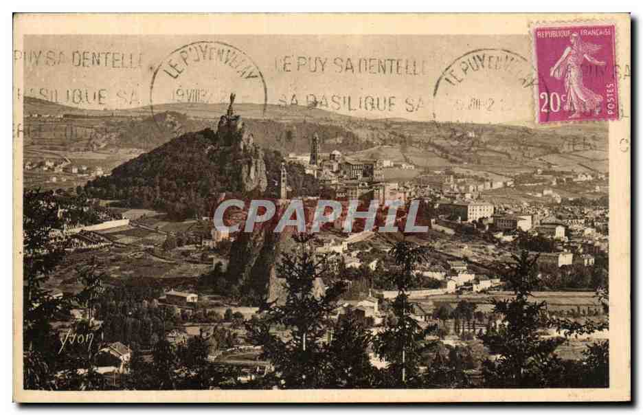 CPA Auvergne Le Puy Vue Generale