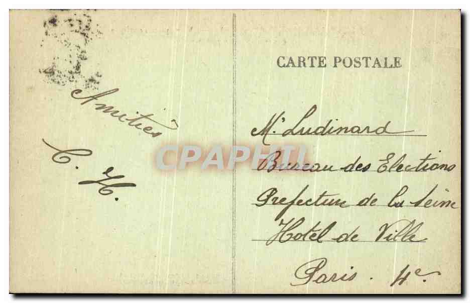 CPA Saint Affrique Vue Panoramique Les Ponts vus des Cazes — Rückseite