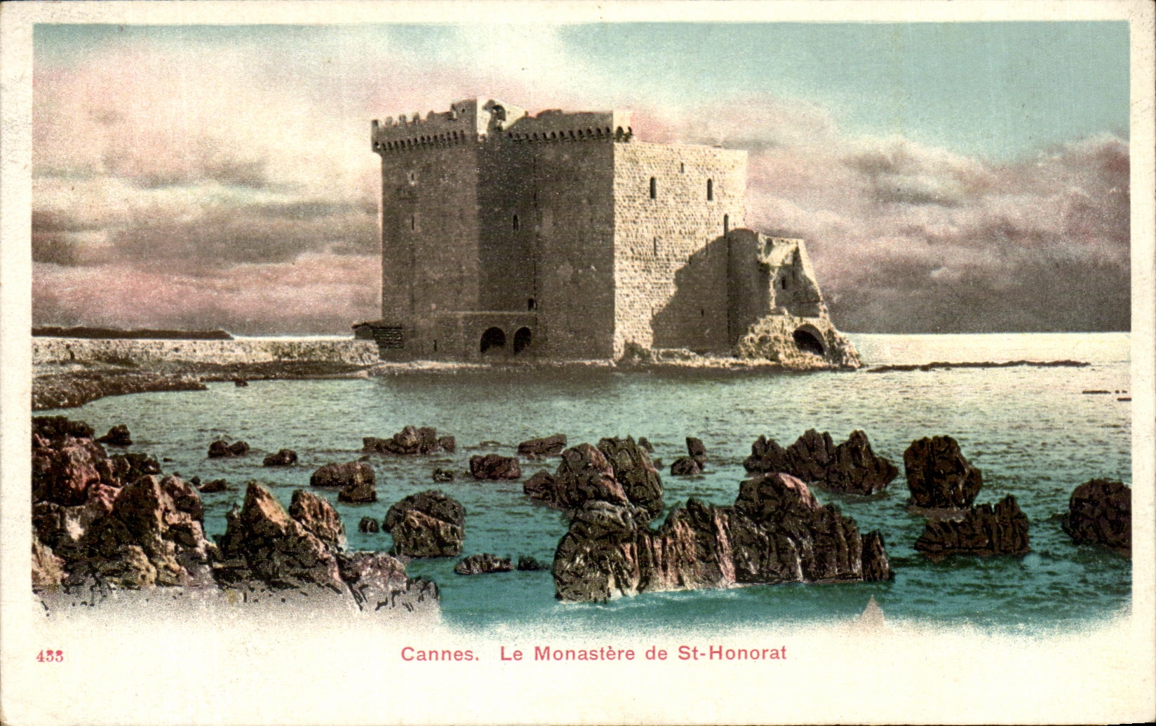 CPA Cannes Le Monastere de St Honorat