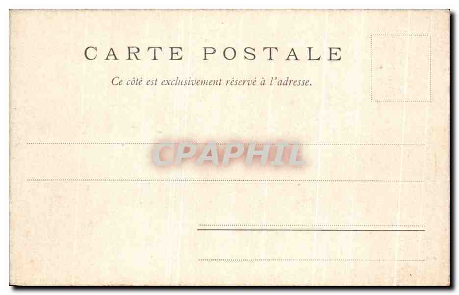 CPA Cannes Le Monastere de St Honorat — Rückseite