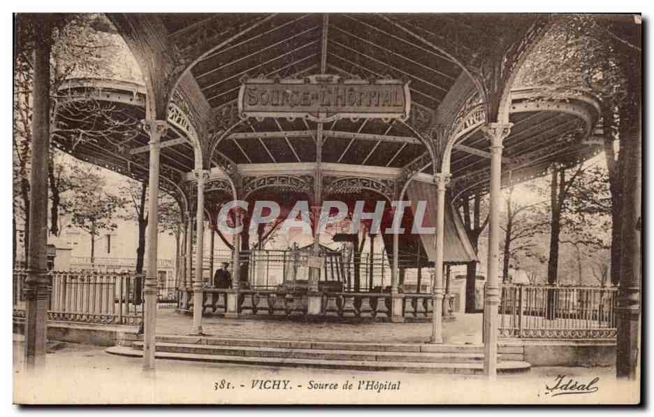 CPA Vichy Source de l'Hopital