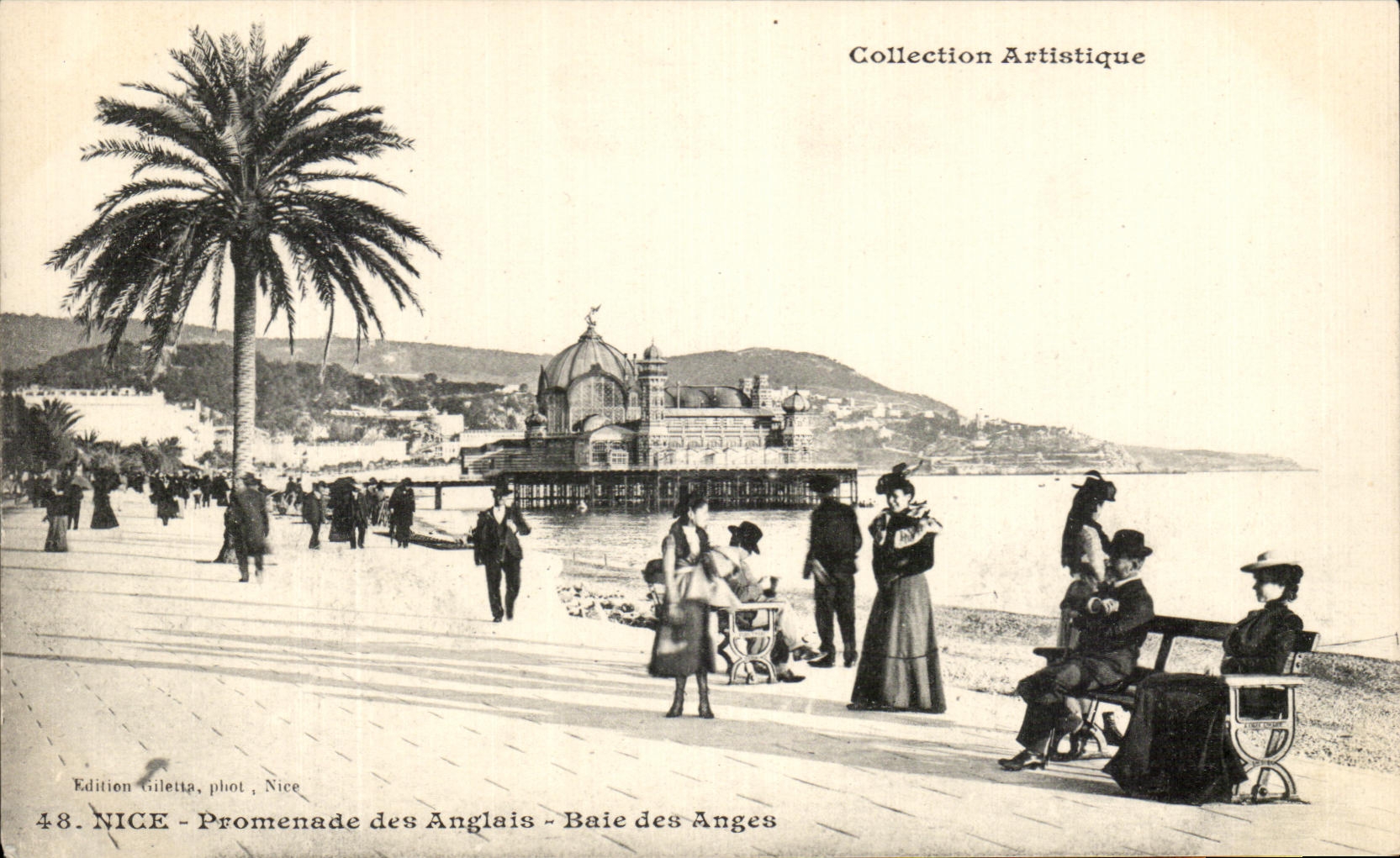 CPA Nice Promenade des Anglais Baie des Anges