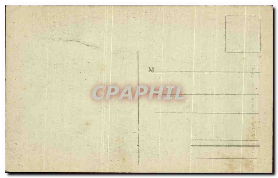 CPA Autours des Lits Clos Folklore costume — Verso