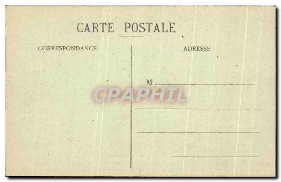 CPA Bretagne Autour des Lits Clos Le Reveil Folklore costume — Verso