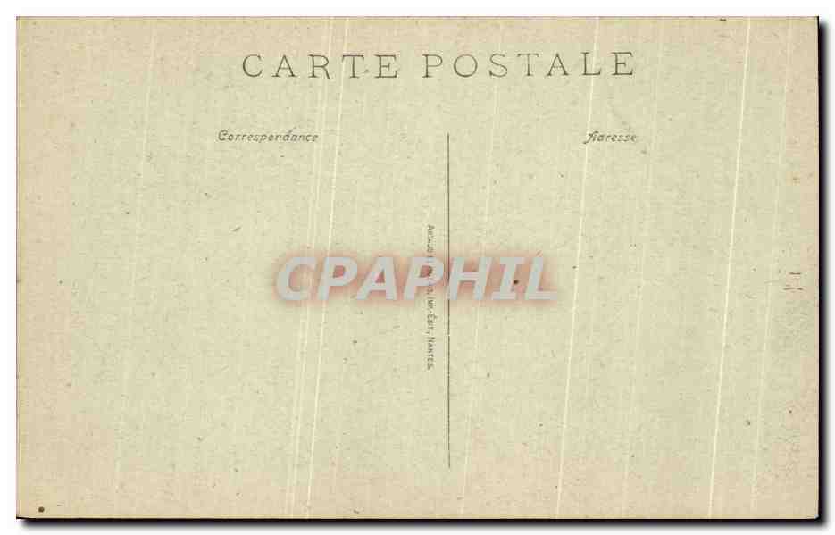 CPA Autour des lits clos bretons Militaria Soldat Poilu Folklore costume — Verso