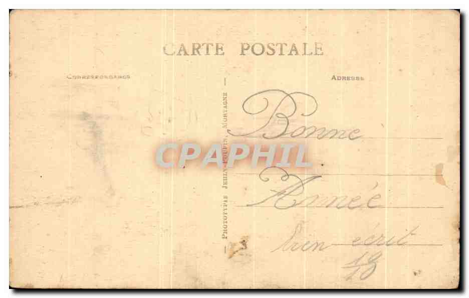 CPA La Roche sur Yon Vue generale sur la Place d'Armes — Rückseite