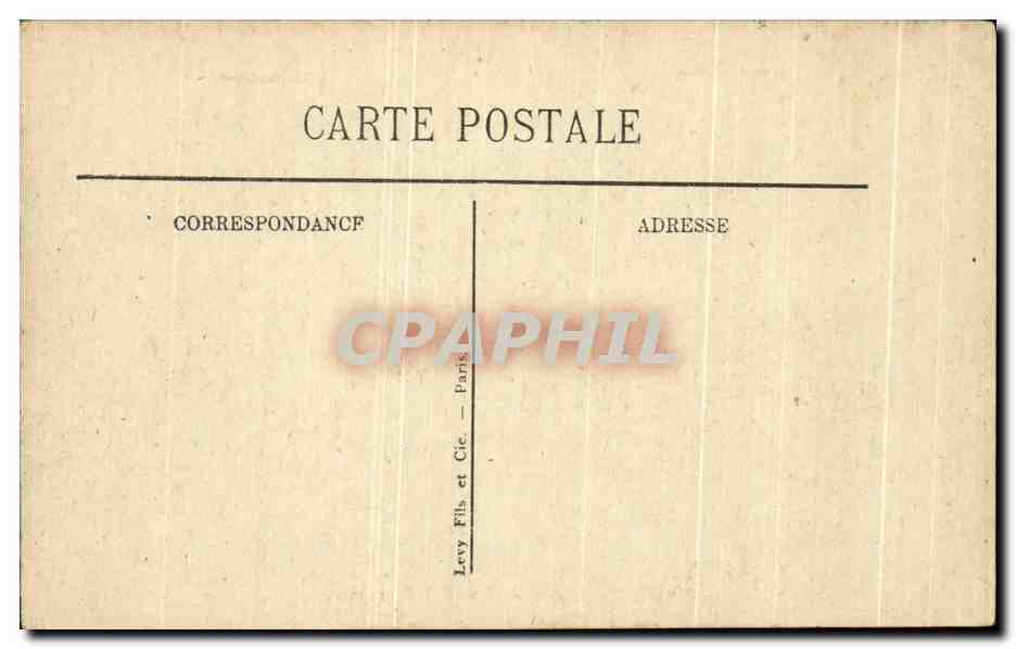 CPA Palais De Versailles L'Orangerie — Verso