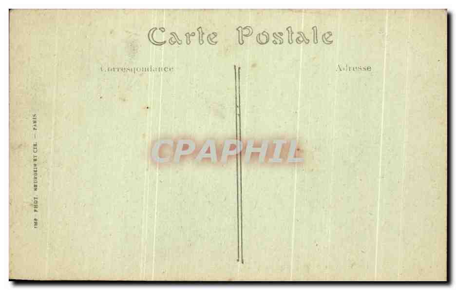 CPA Orleans Vue generale le Pont Georges v Enfree de la rue Royale — Verso