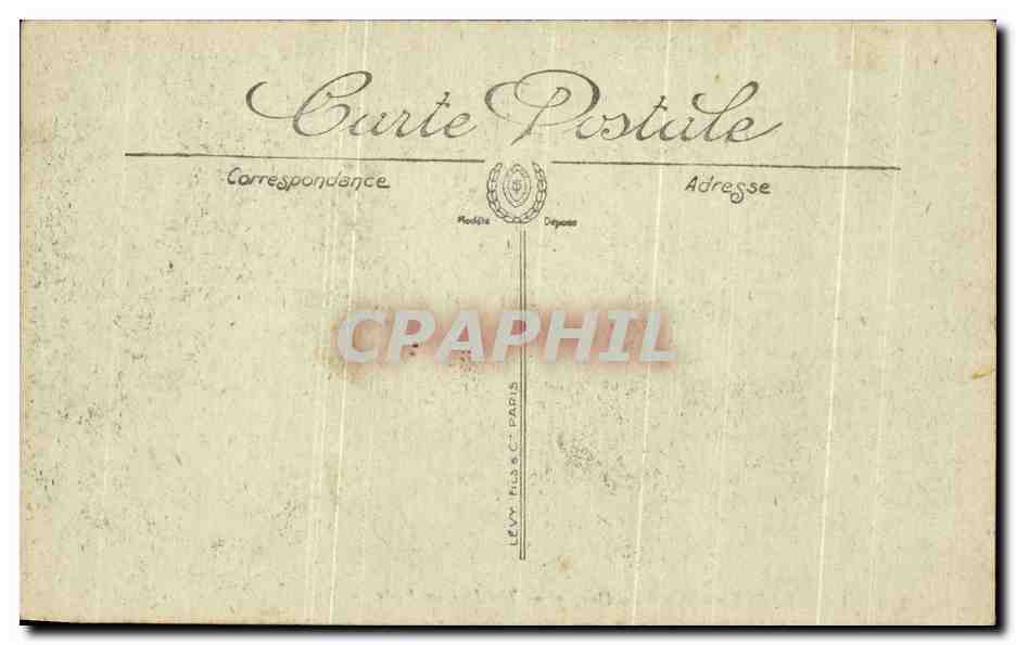 CPA Versailles Bassin du Dragon  — Verso