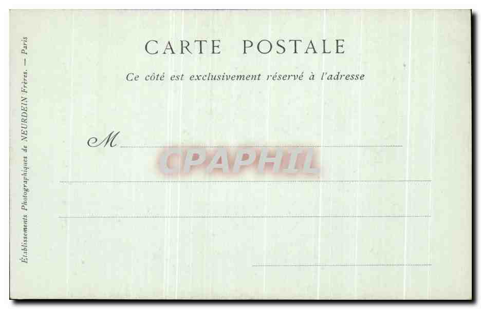 CPA Toulouse La Cour Henri IV au Capitole — Verso