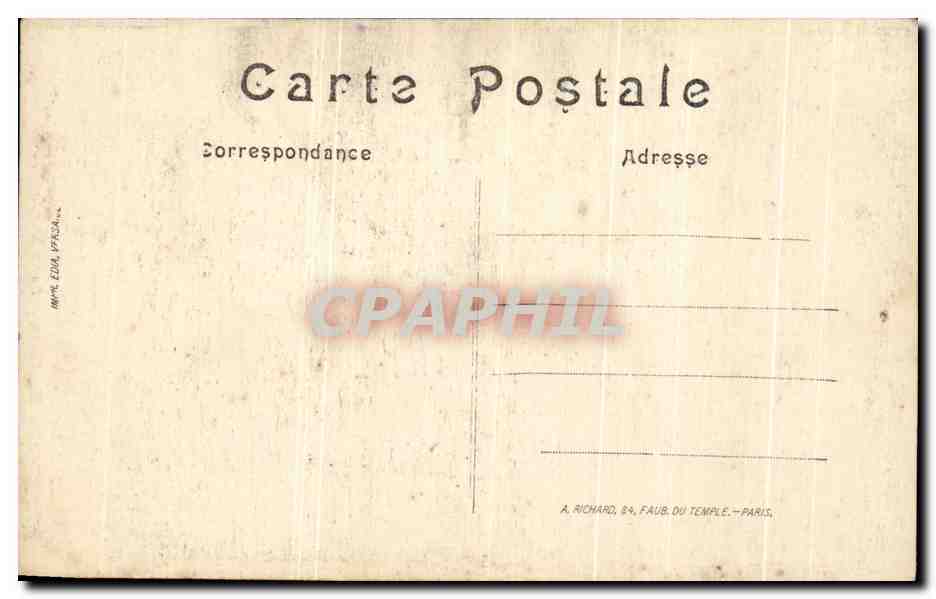 CPA La Grande Guerre Thann La Cathedrale — Rückseite