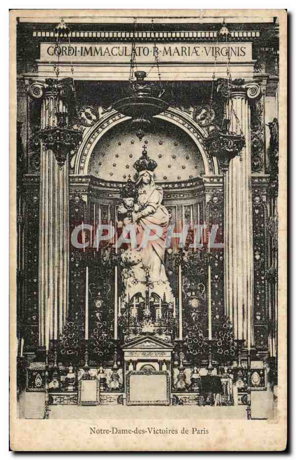 CPA Notre Dame Des Victoires De Paris