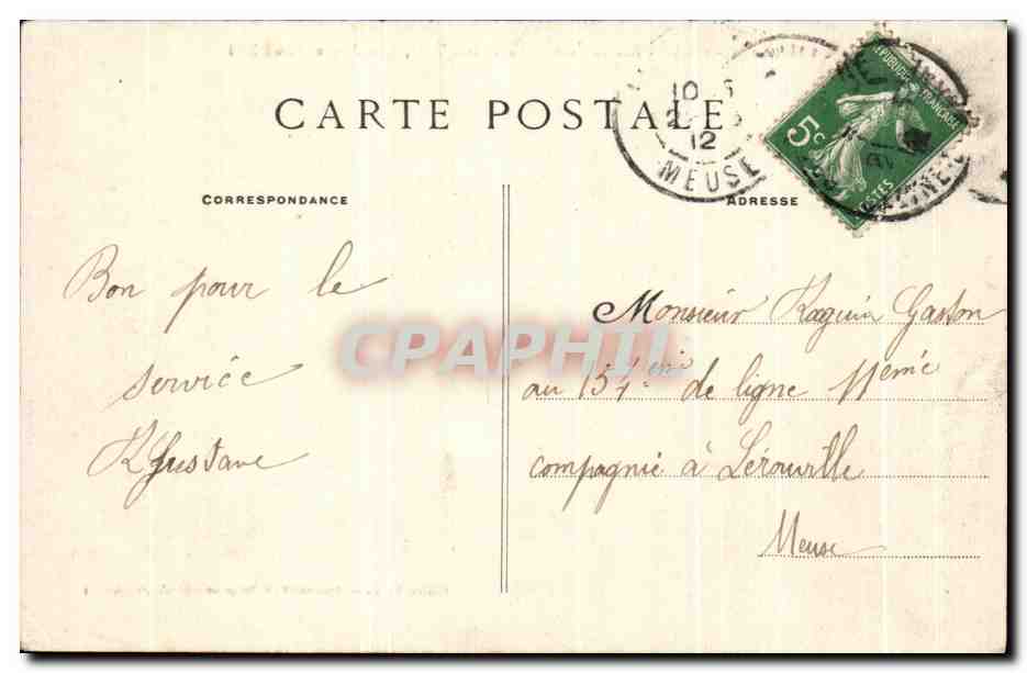CPA Bray Sur Seine Ancien Bray La Grosse Tour Detruite Sour Louis — Back