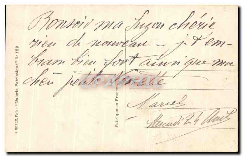 CPA Mais Tirez donc les Gars Militaria G Scott — Rückseite