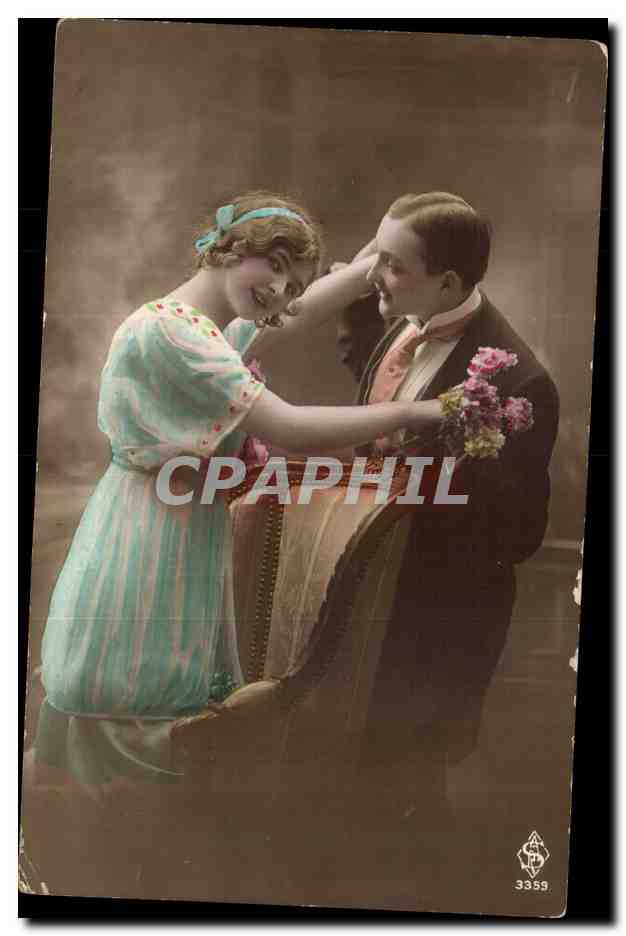 CPA Fantaisie Femme Bonne Annee