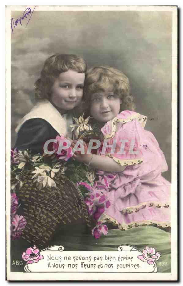 CPA Fantaisie Enfants