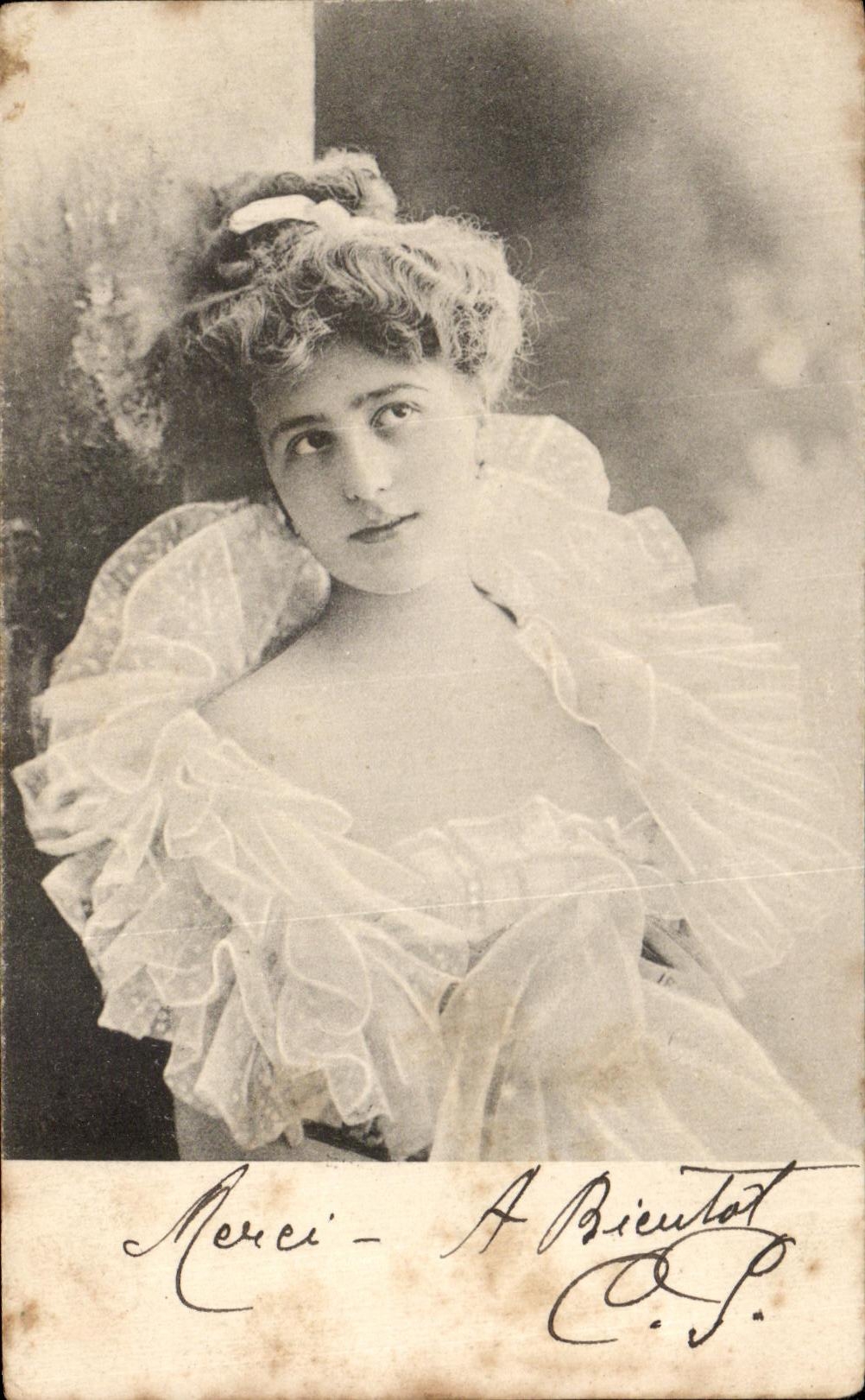 CPA Fantaisie Femme