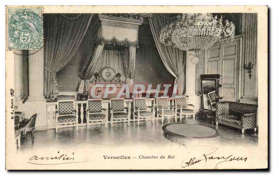 CPA Versailles Chambre Du Roi
