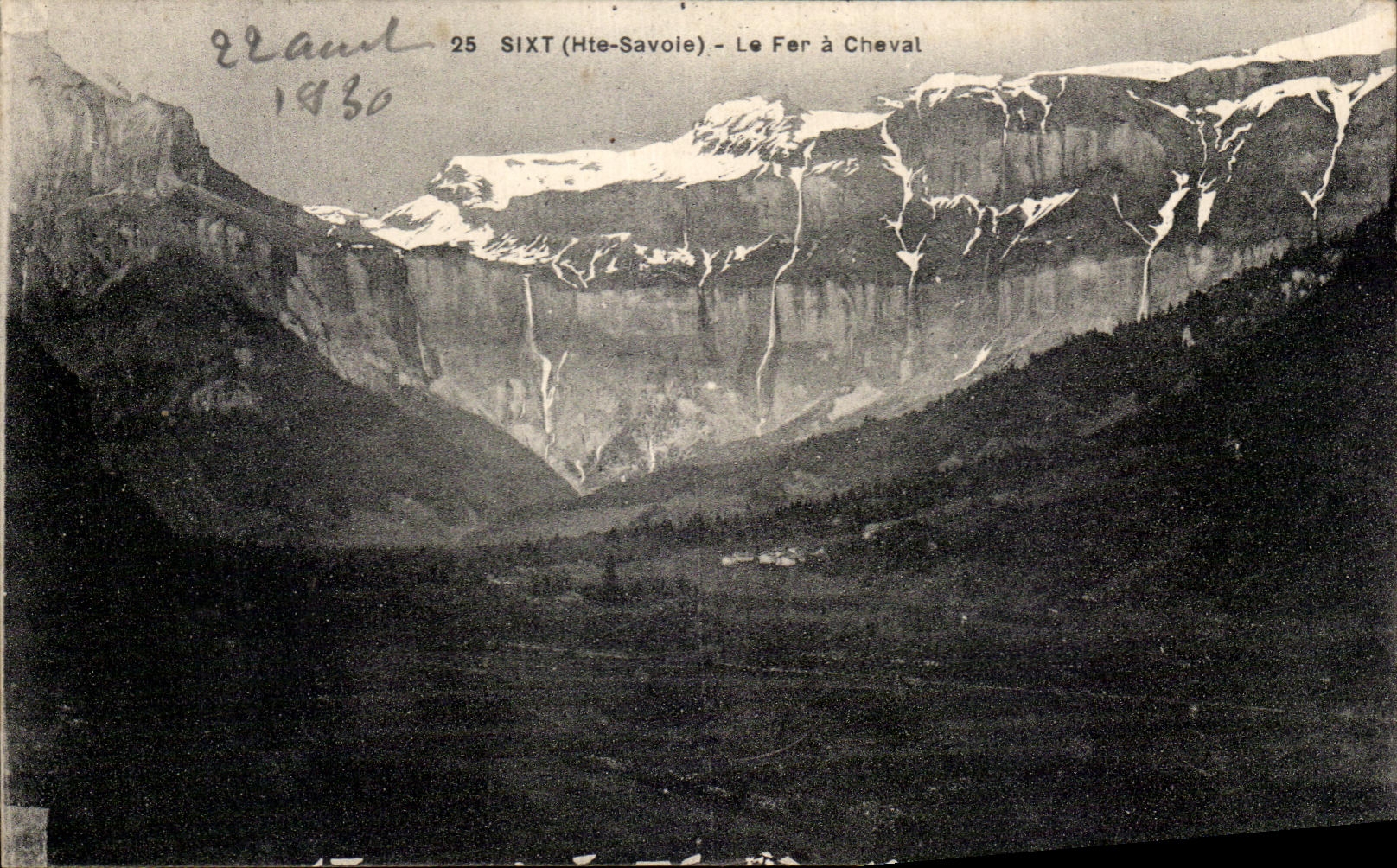 Le Fer à Cheval — Sixt (Haute-Savoie) — éditeur inconnu, n° 25