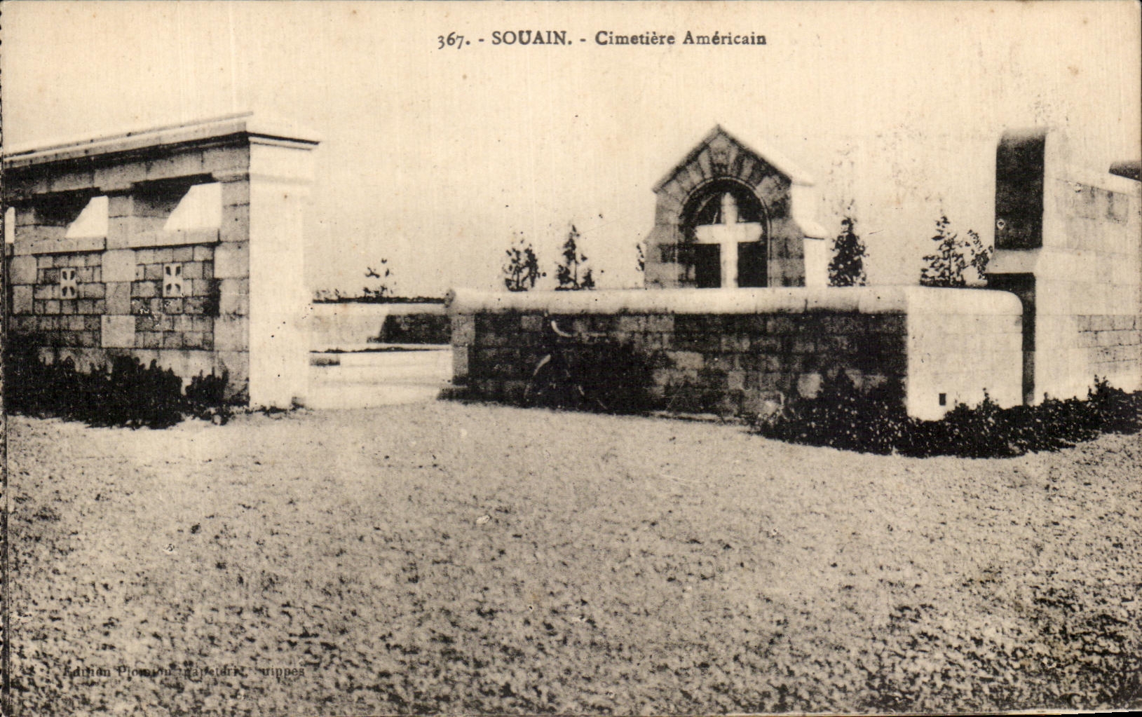 Souain - American Cemetery — Edition Plomion, no. 367