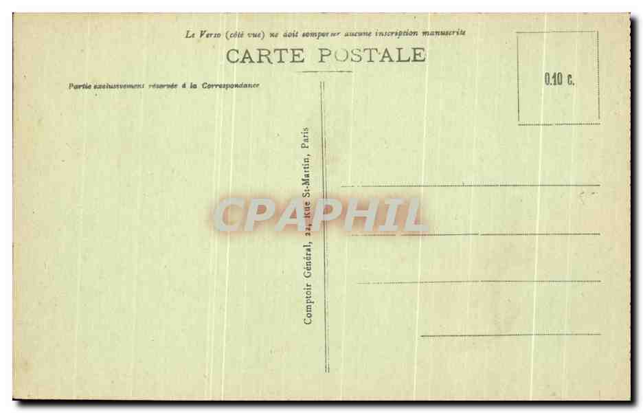 Souain - American Cemetery — Edition Plomion, no. 367 — Back