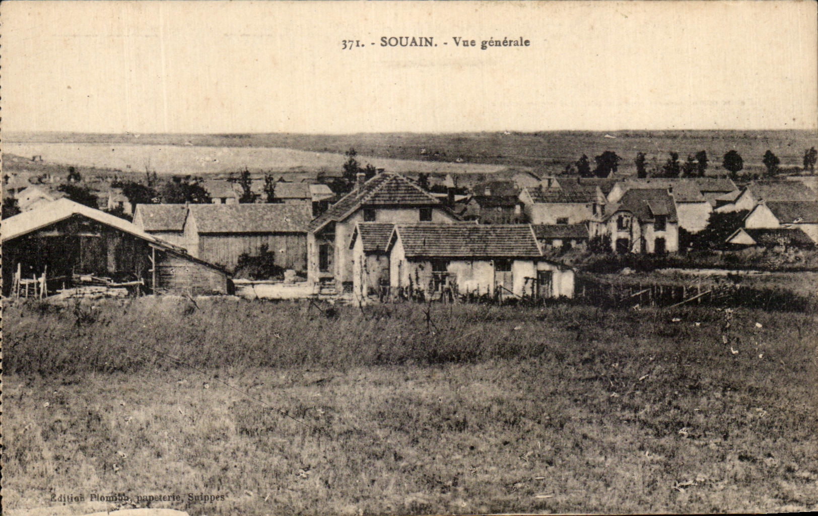 Souain - General View — Edition Plomibo, stationery, Sainpierre