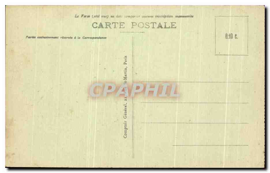 Souain - General View — Edition Plomibo, stationery, Sainpierre — Back