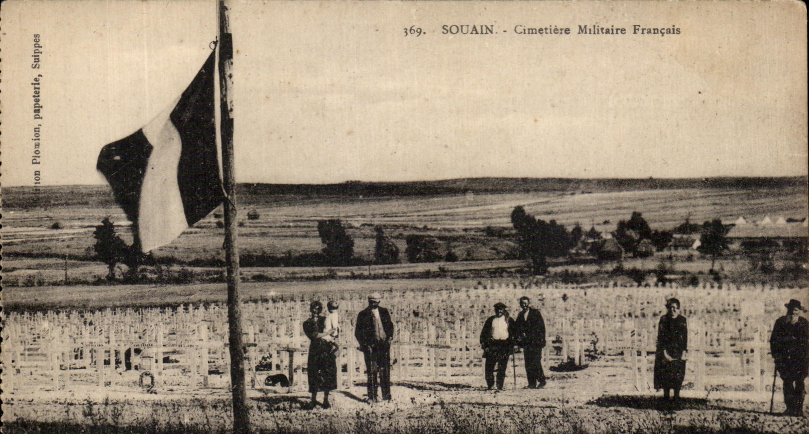 SOUAIN - French Military Cemetery — publisher Plozion, n° 369