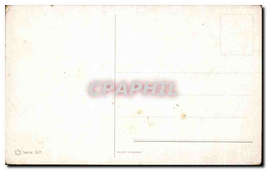 CPA fantaisie Femme au bord de l'eau — Verso