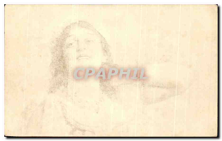 CPA Fantaisie Femme orientale — Verso