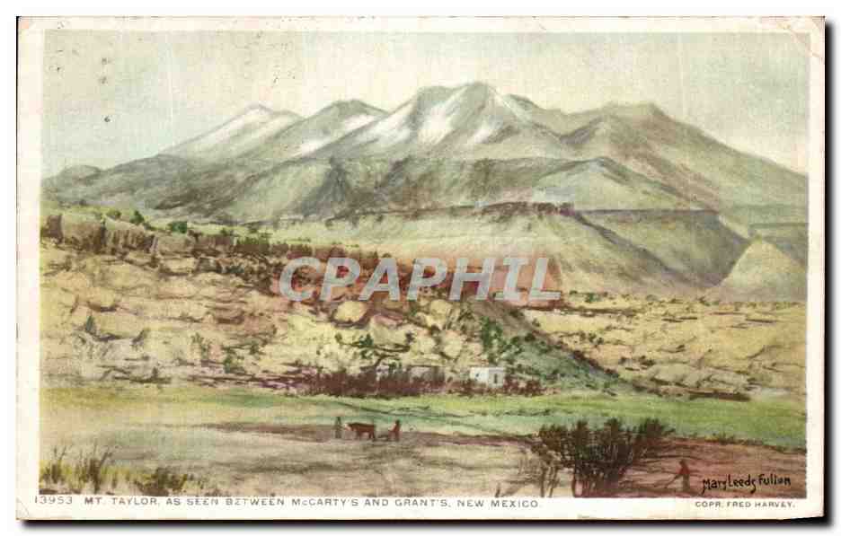 CPA Mt Taylor As Seen Bzeween Macarty's and Grant's New Mexico