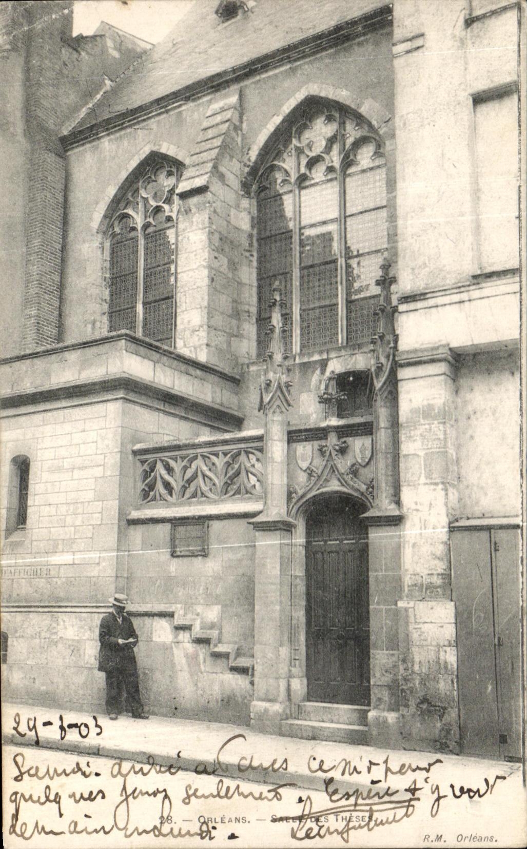CPA Orleans Salle des theses