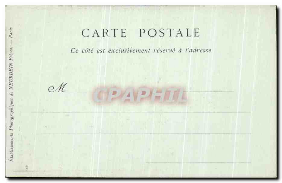 CPA Toulouse Entree de l'Hotel d'Assezat  — Verso