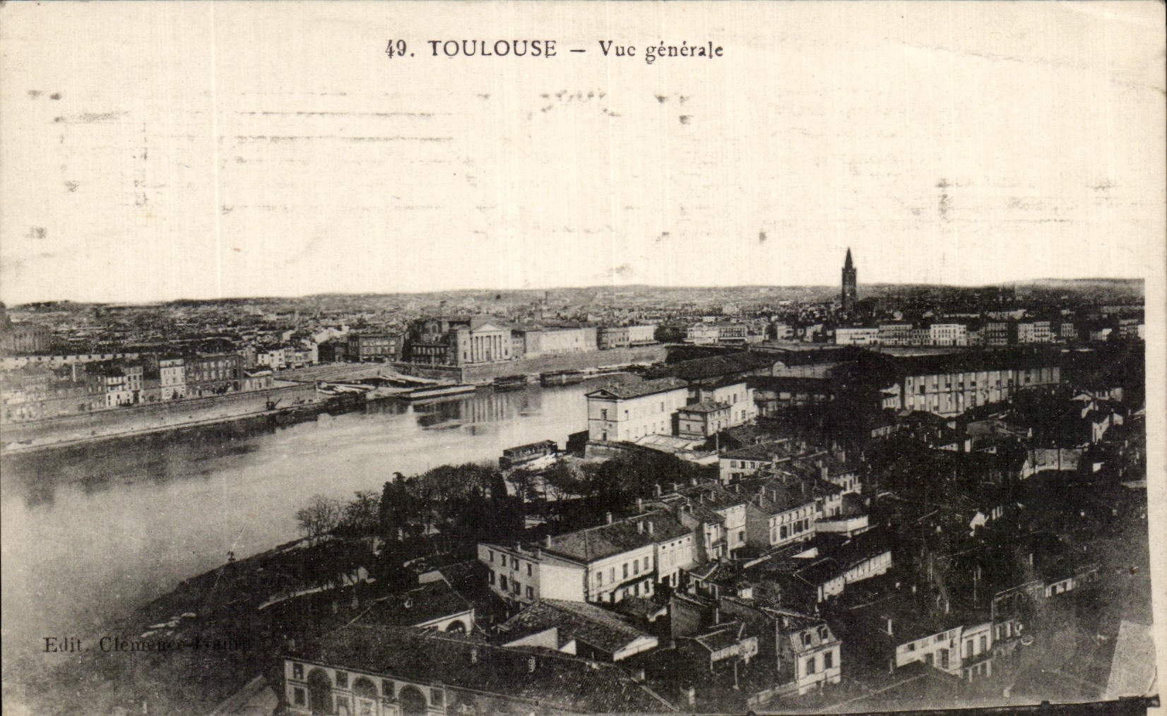CPA Toulouse Vue Generale