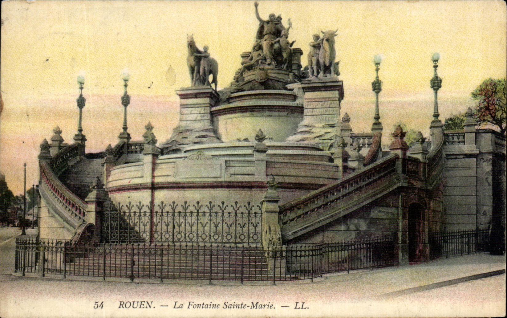 CPA Rouen La Fontaine Sainte Marie